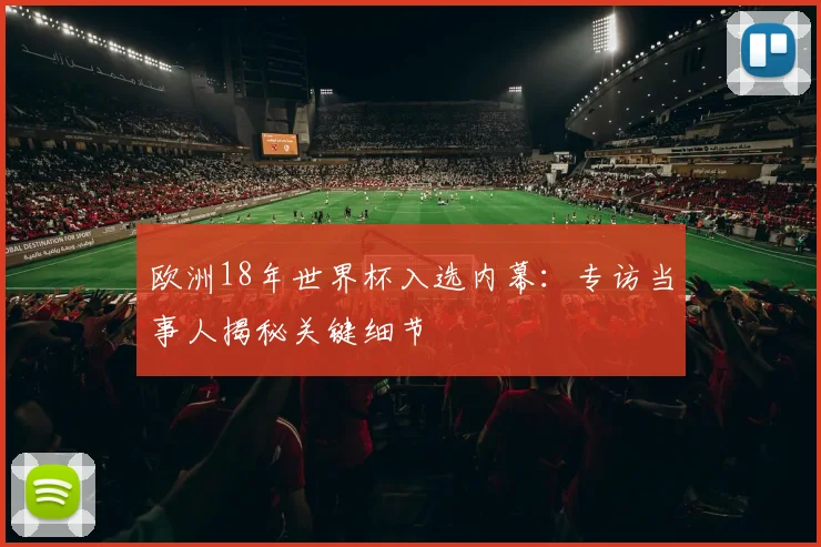 欧洲18年世界杯入选内幕：专访当事人揭秘关键细节